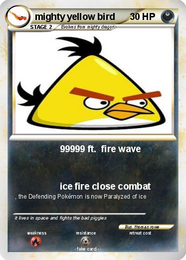 Pokemon mighty yellow bird