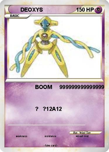 Pokemon DEOXYS