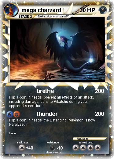 Pokemon mega charzard