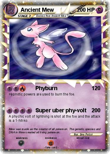 Pokemon Ancient Mew