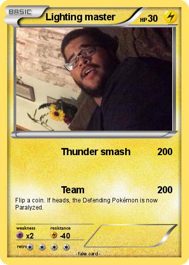 Pokemon Lighting master
