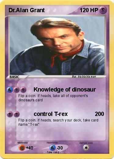 Pokemon Dr.Alan Grant