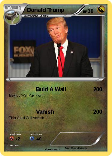 Pokemon Donald Trump