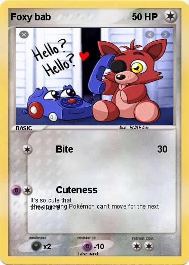 Pokemon Foxy bab