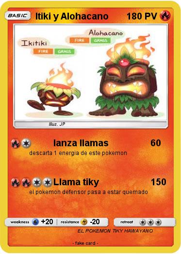 Pokemon Itiki y Alohacano