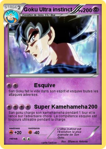 Pokemon Goku Ultra instinct
