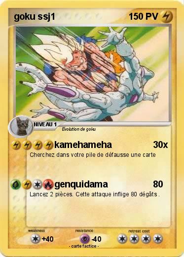 Pokemon goku ssj1
