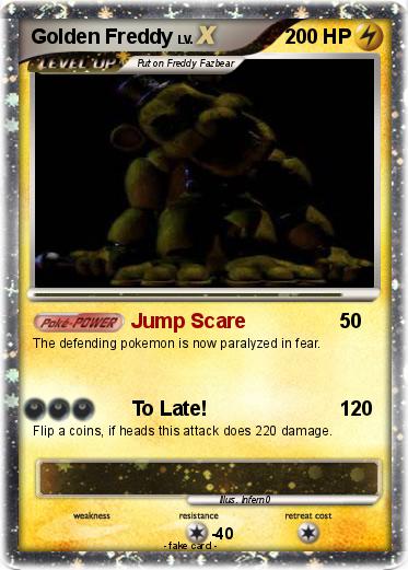 Pokemon Golden Freddy