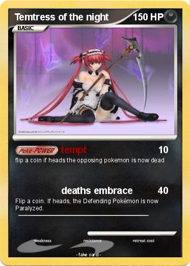 Pokemon Temtress of the night
