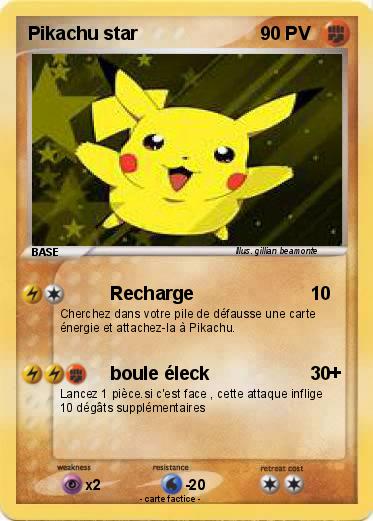 Pokemon Pikachu star