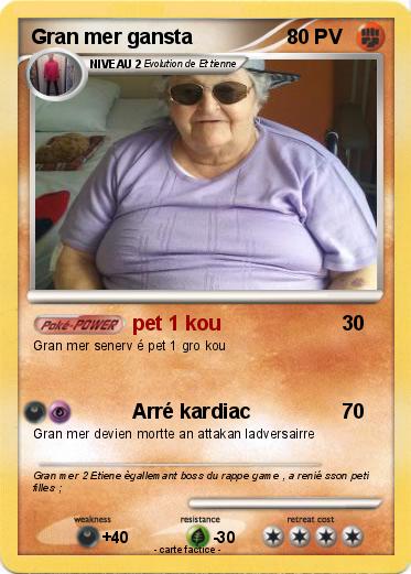 Pokemon Gran mer gansta
