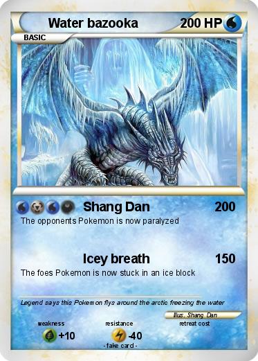 Pokemon Water bazooka