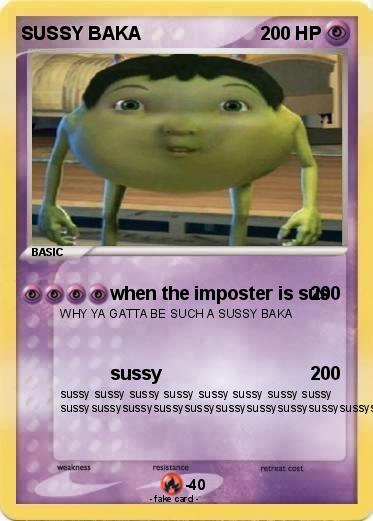 Pokemon SUSSY BAKA