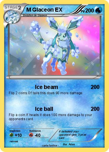 Pokemon M Glaceon EX