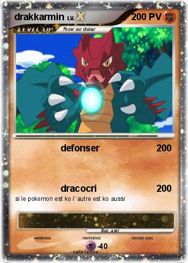 Pokemon drakkarmin