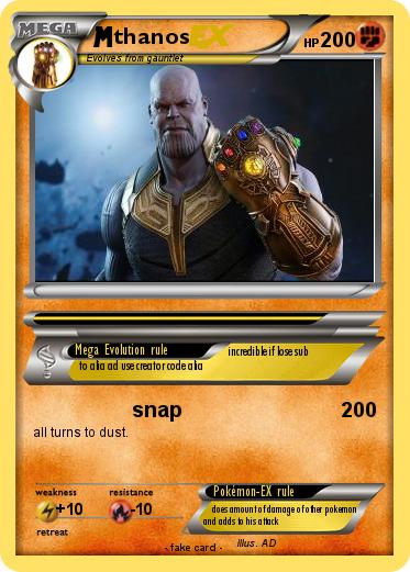 Pokemon thanos