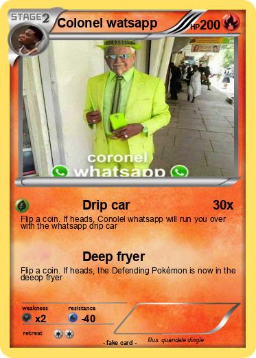 Pokemon Colonel watsapp
