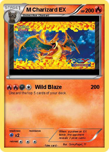 Pokemon M Charizard EX