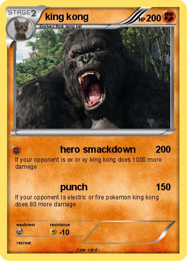 Pokemon king kong
