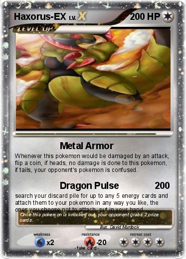 Pokemon Haxorus-EX