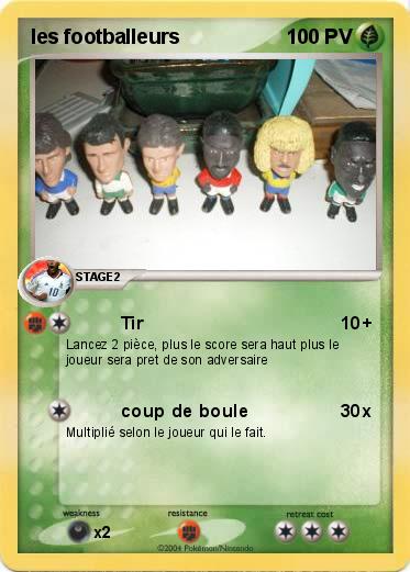 Pokemon les footballeurs 