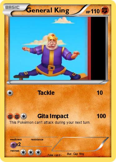 Pokemon General King