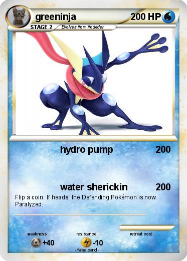 Pokemon greeninja