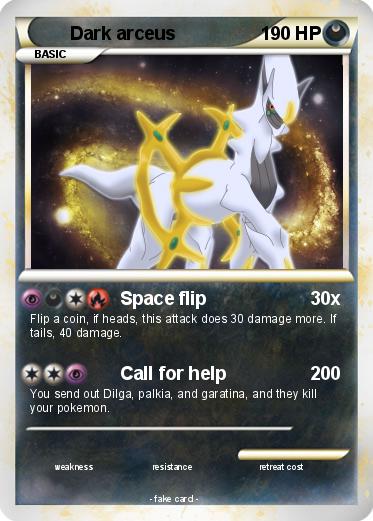 Pokemon Dark arceus