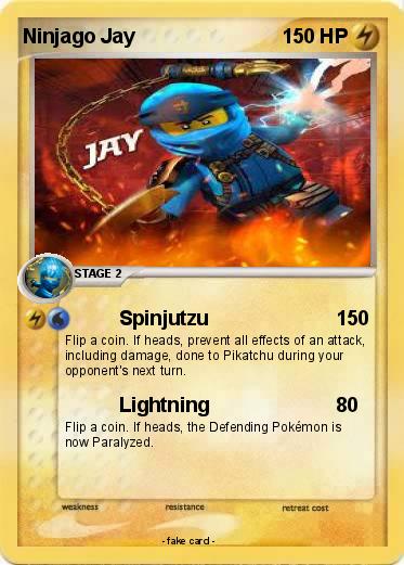 Pokemon Ninjago Jay