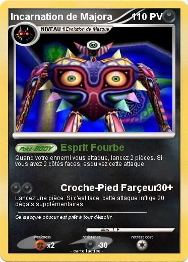 Pokemon Incarnation de Majora