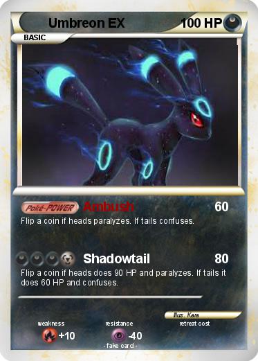 Pokemon Umbreon EX