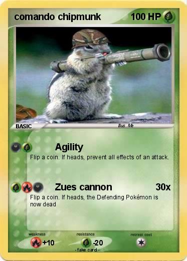 Pokemon comando chipmunk