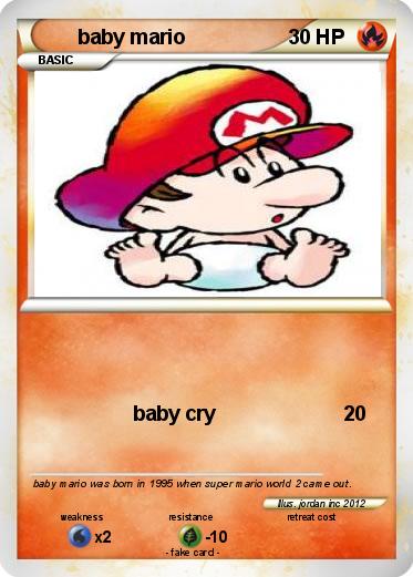 Pokemon baby mario