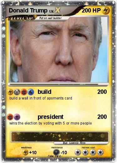 Pokemon Donald Trump