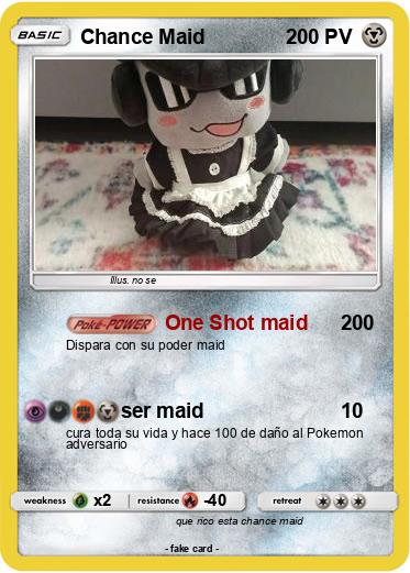 Pokemon Chance Maid