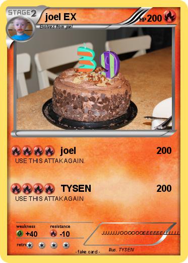 Pokemon joel EX