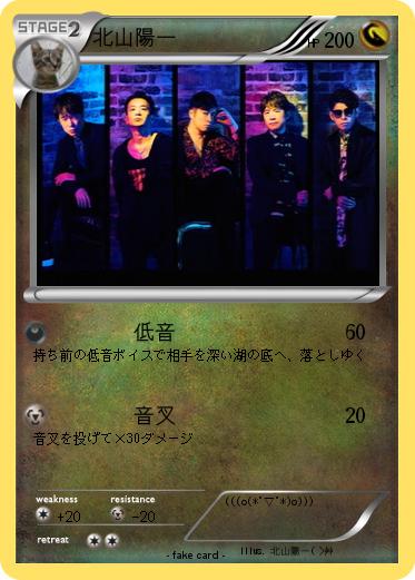 Pokemon 北山陽一