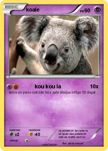 Pokemon koale