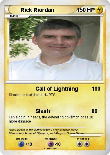 Pokemon Rick Riordan