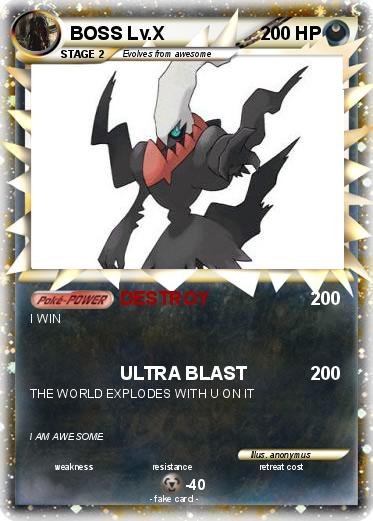 Pokemon BOSS Lv.X