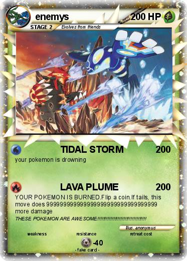 Pokemon enemys