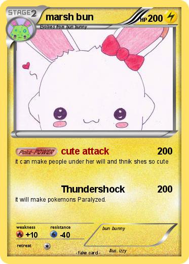 Pokemon marsh bun
