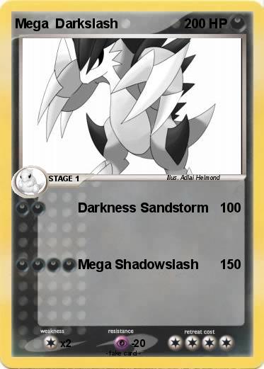 Pokemon Mega  Darkslash