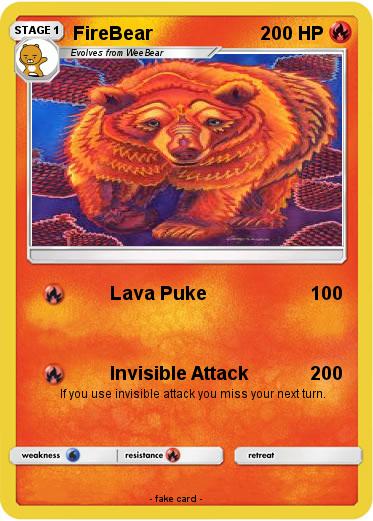 Pokemon FireBear