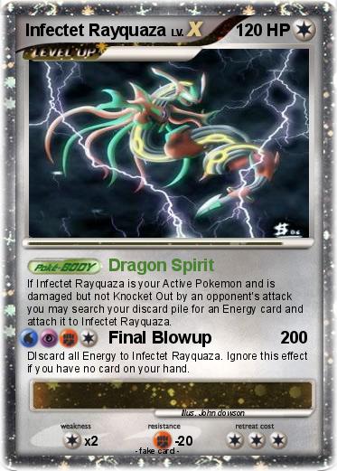 Pokemon Infectet Rayquaza
