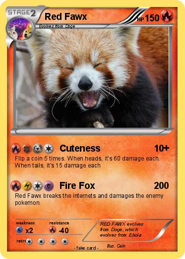 Pokemon Red Fawx