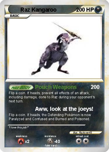 Pokemon Raz Kangaroo