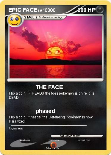 Pokemon EPIC FACE