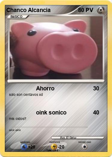 Pokemon Chanco Alcancia