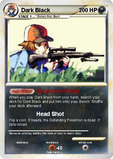 Pokemon Dark Black